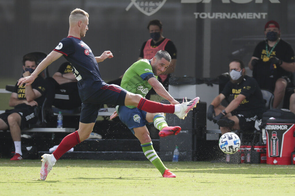 APTOPIX MLS Fire Sounders Soccer